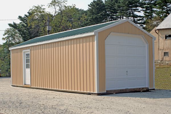 12' X 30' A-Frame Garage with 4x7 Entry Door