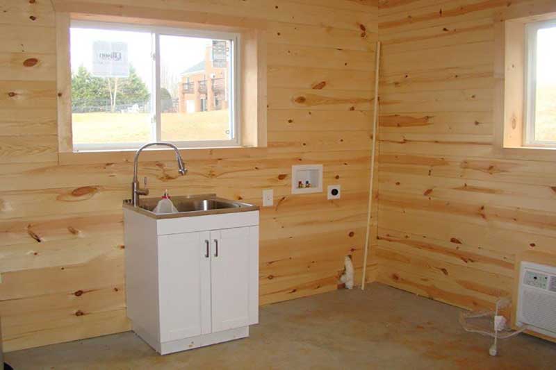 Inside Finished Room with Sink